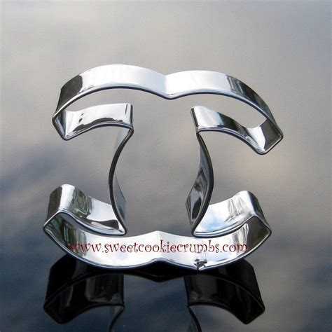 chanel cookie cutter metal